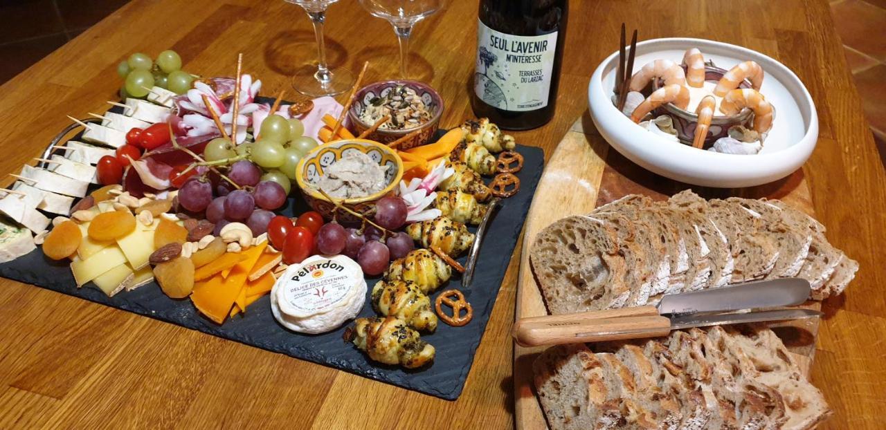 Charmante Suite Independante Avec Cave A Vin Cournonsec Eksteriør bilde